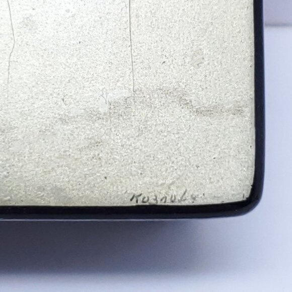 Fedoskino Russian Vintage Lacquer Paper Mache Trinket Box Signed Handmade - Picture 4 of 8